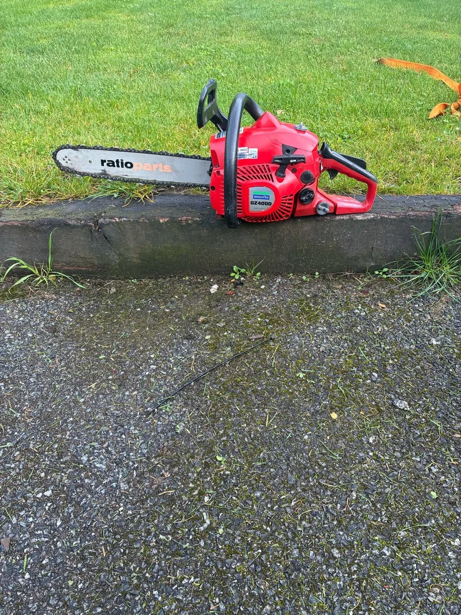 Komatsugz4000 chainsaw - Image 1