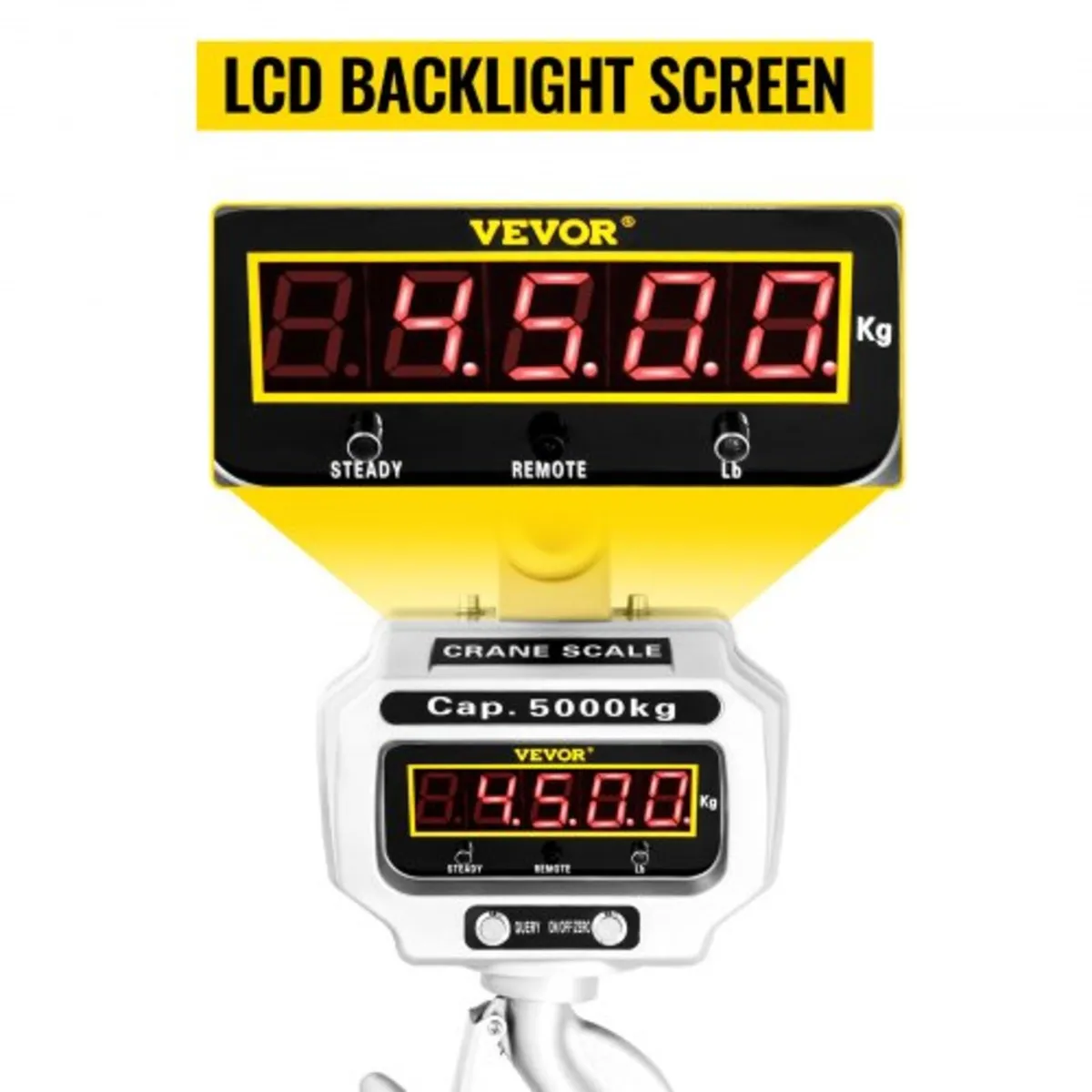 5000kg 11000lbs Digital Crane Scale Heavy Duty Cra - Image 2