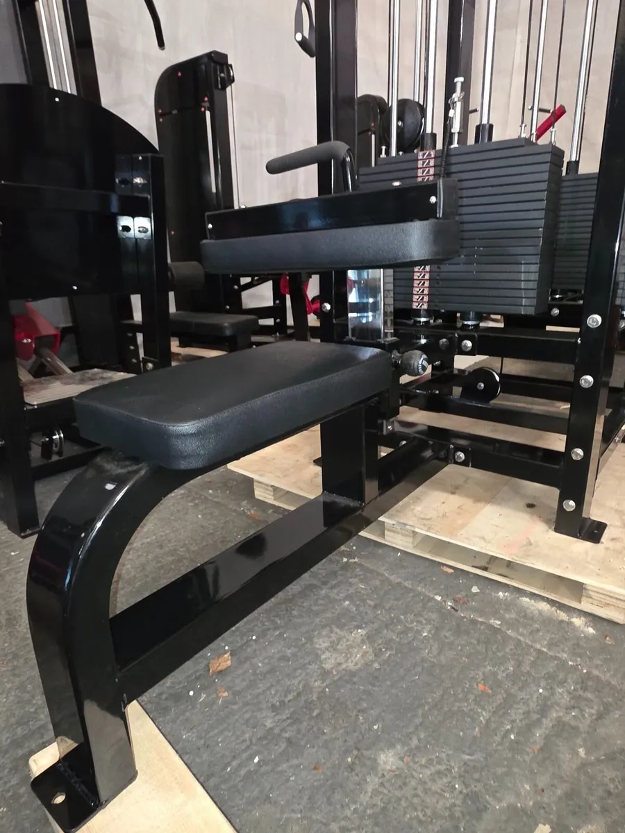 4 Station Multi Gym Cable Machine Lat Pull Low Row - Image 3