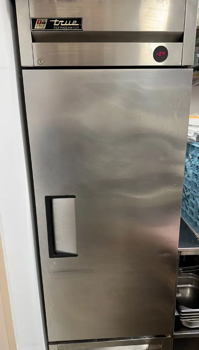 True Fridge, Salad Bar and Chest Freezer for Sale - Image 2