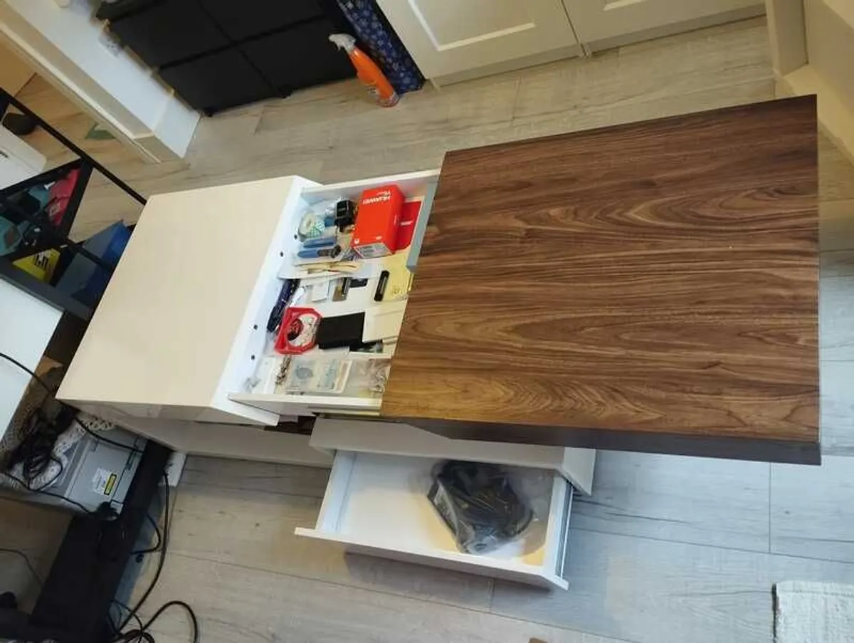 Coffee table  with Storage and extenable - Image 2