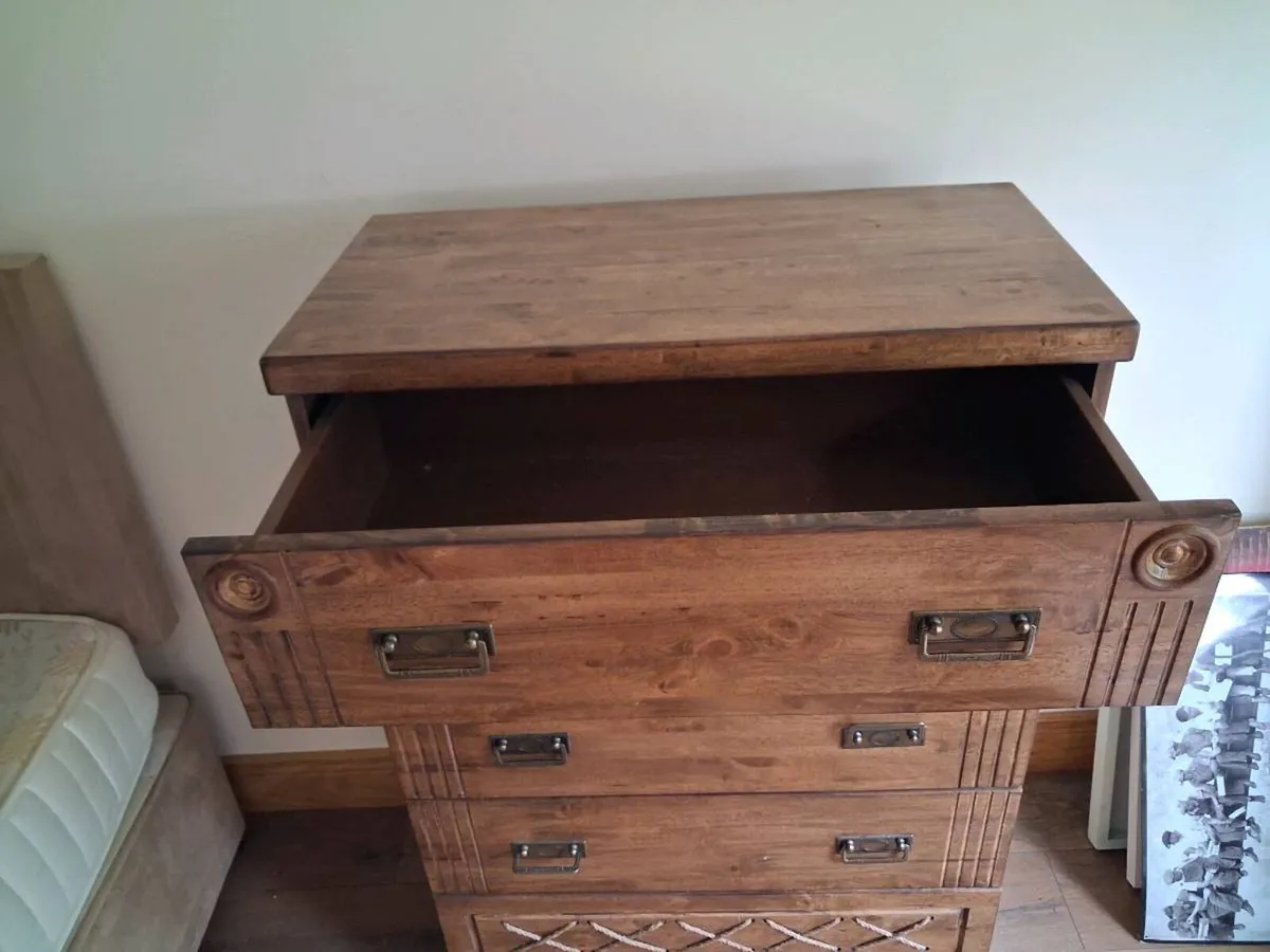 Large wooden clothes drawers - Image 2