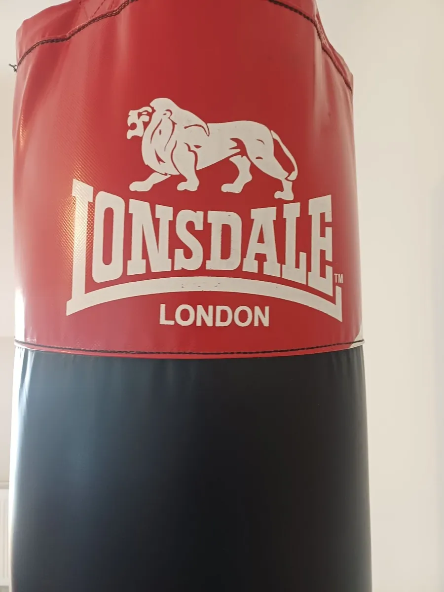 4ft Boxing Punch Bag & Bracket - Image 1