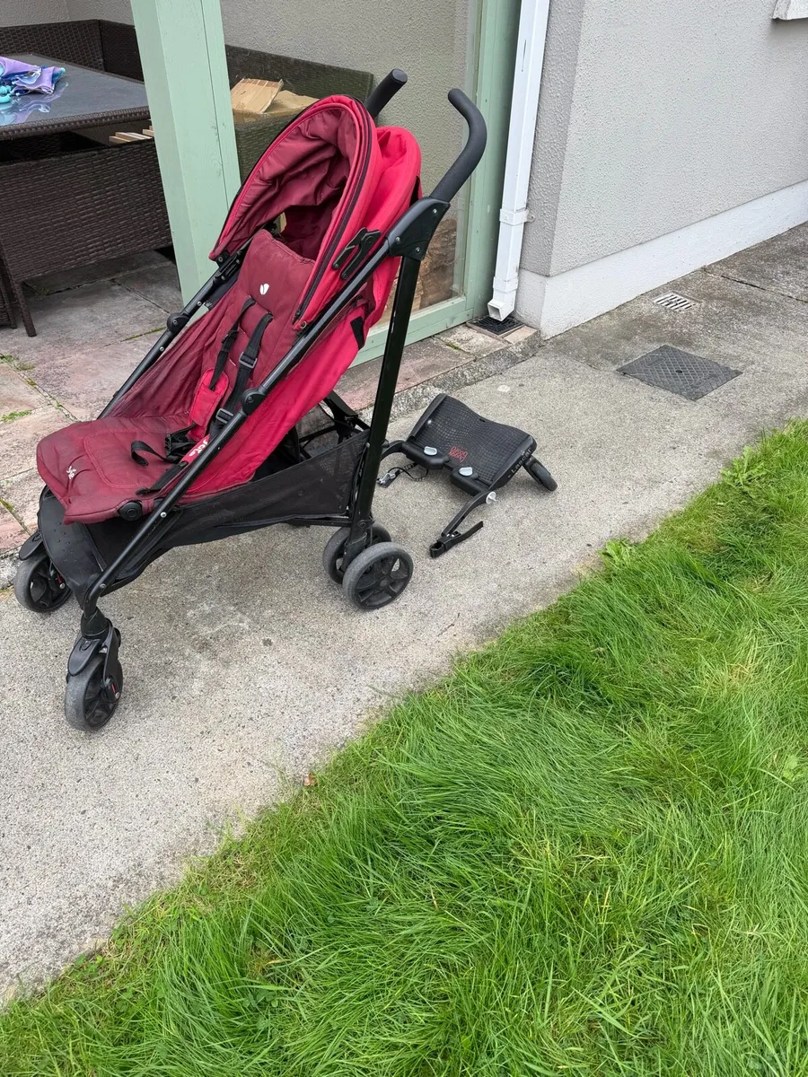 Push chair with buggy board - Image 1