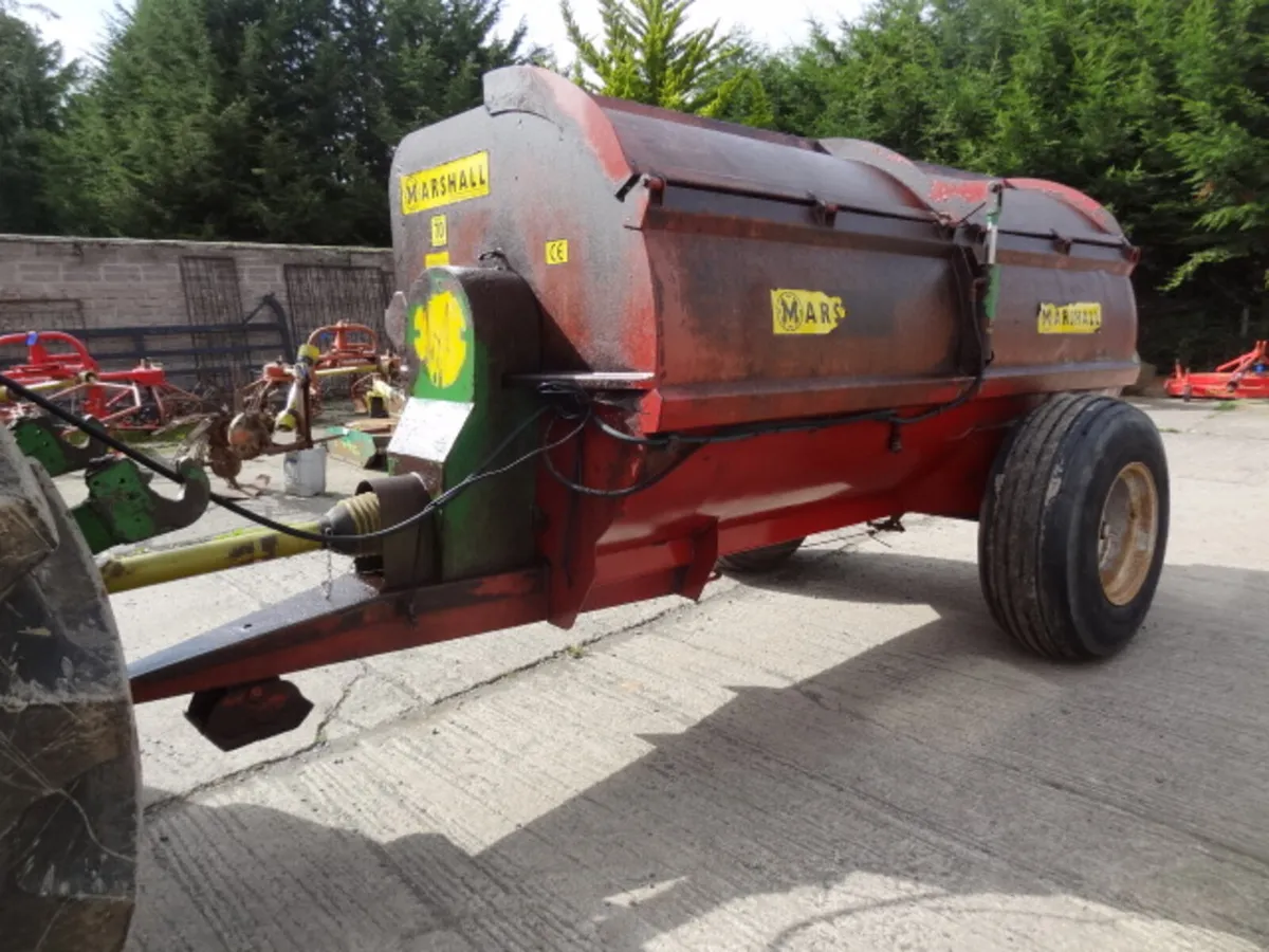 Marshall 70 Manure Muck Side Rotaspreader - Image 1