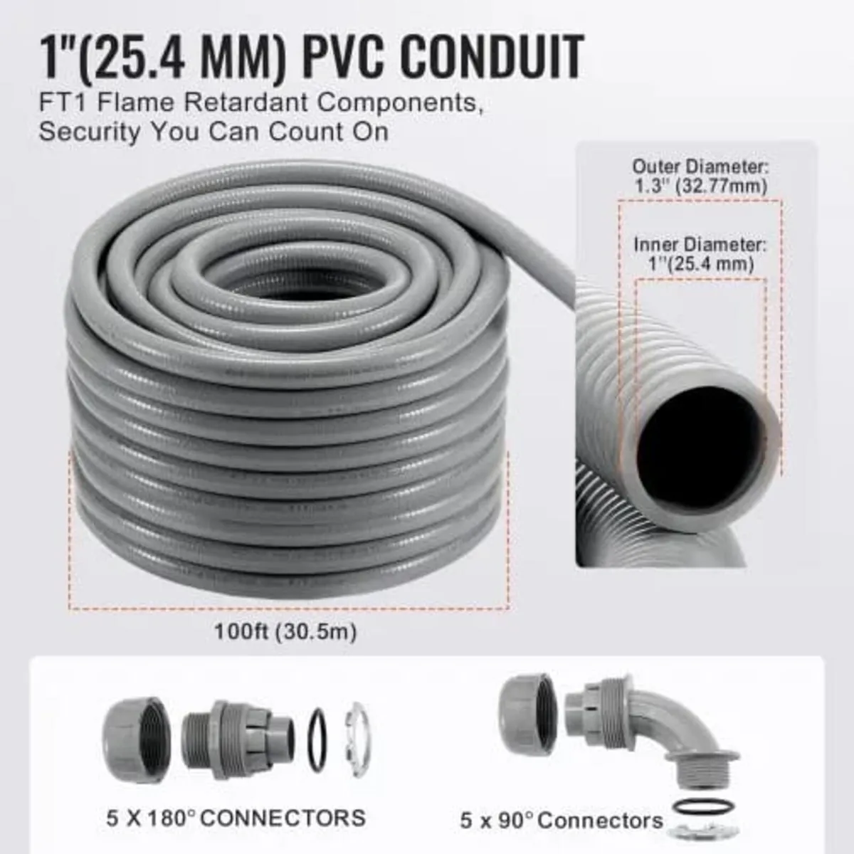 25,4mm (1-inch) Flexible Liquid-Tight Electrical P - Image 3
