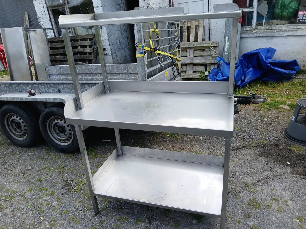 Staneless steel cabbinet  table delivered - Image 1