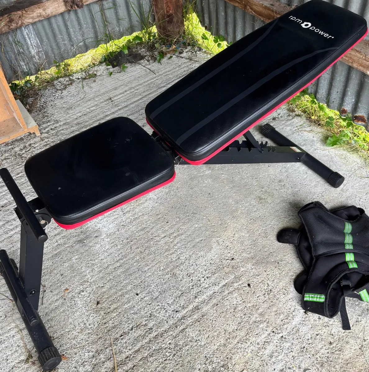 Pair of 40kg Adjustable dumbbells and Adjustable b - Image 4