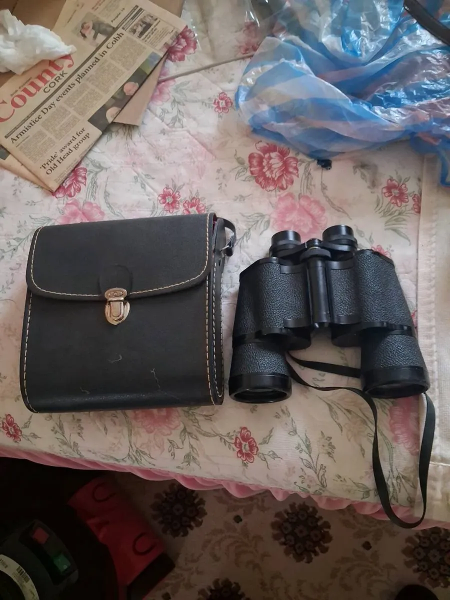 Vintage 1970's Halina 7x50 Binoculars - Image 1