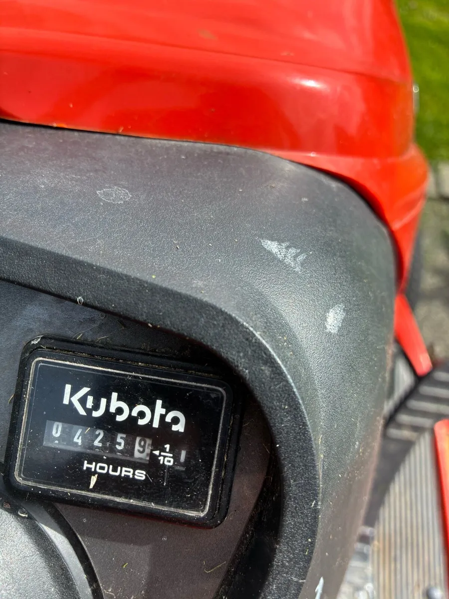 Kubota Gr1600 Diesel Lawnmower only 425 hours - Image 2
