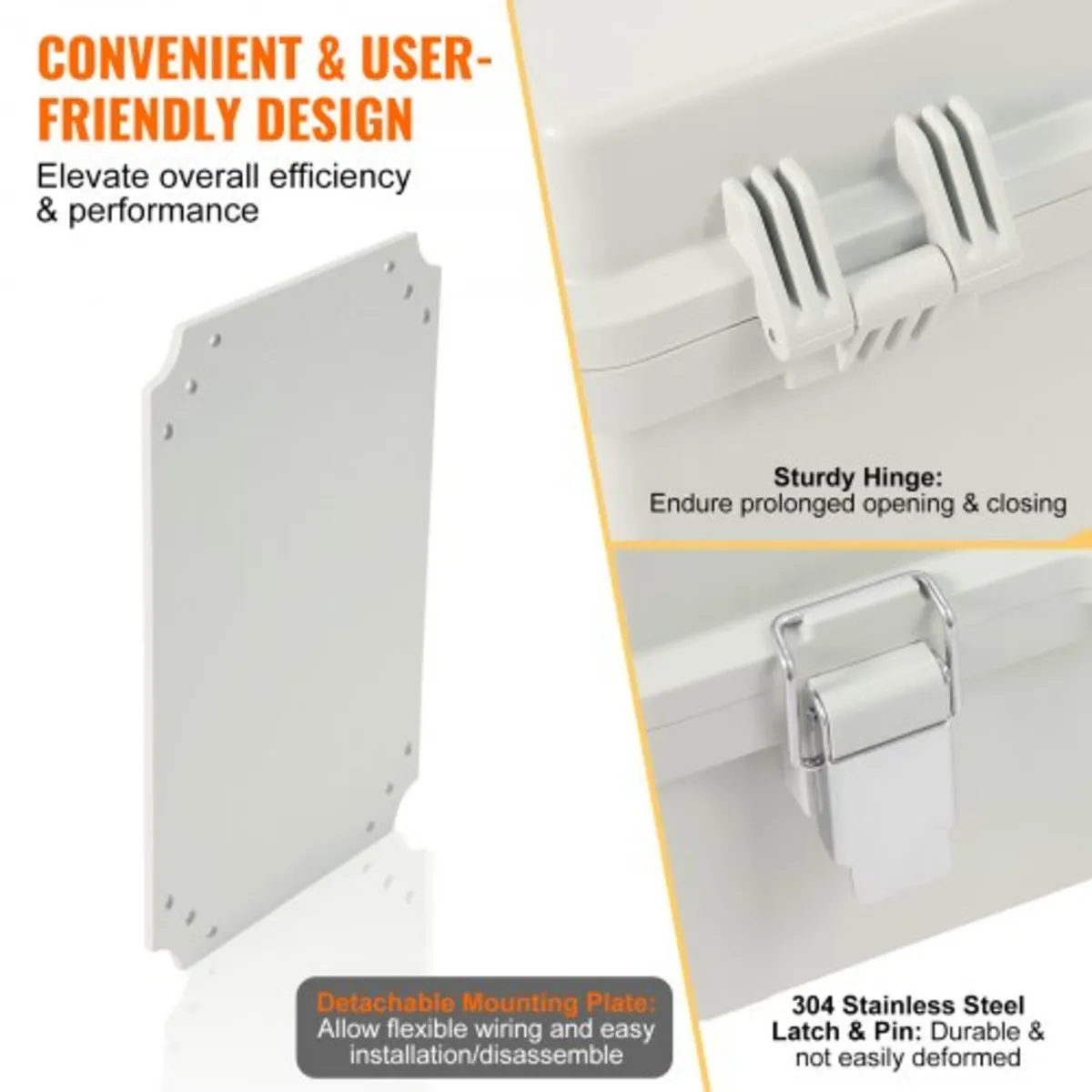 Outdoor Electrical Junction Box, 300 x 200 x 180 m - Image 2