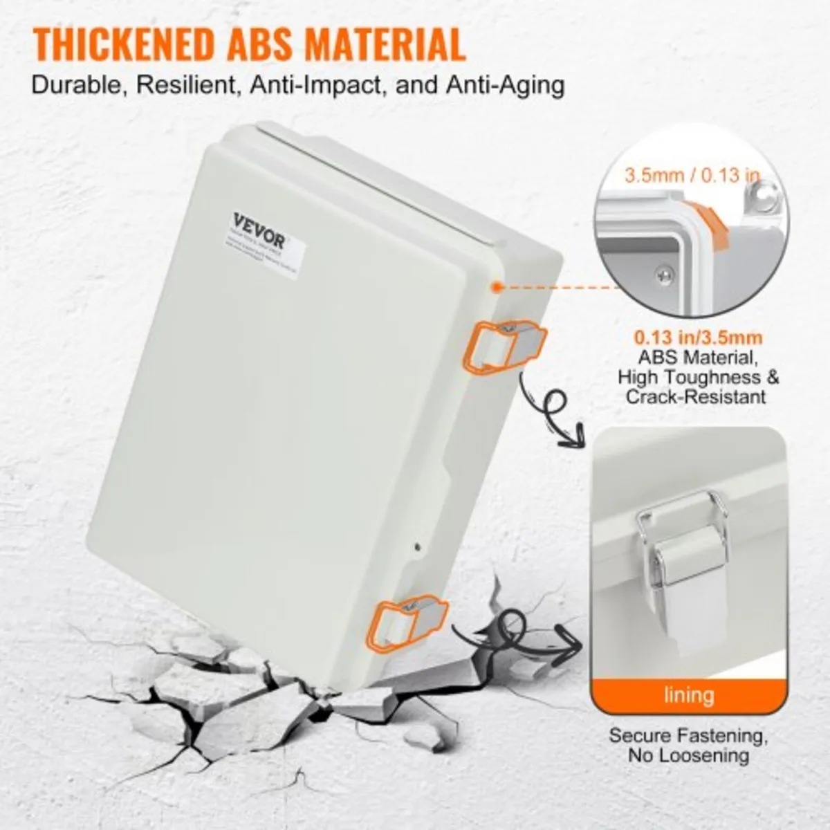 Outdoor Electrical Junction Box, 300 x 200 x 180 m - Image 3
