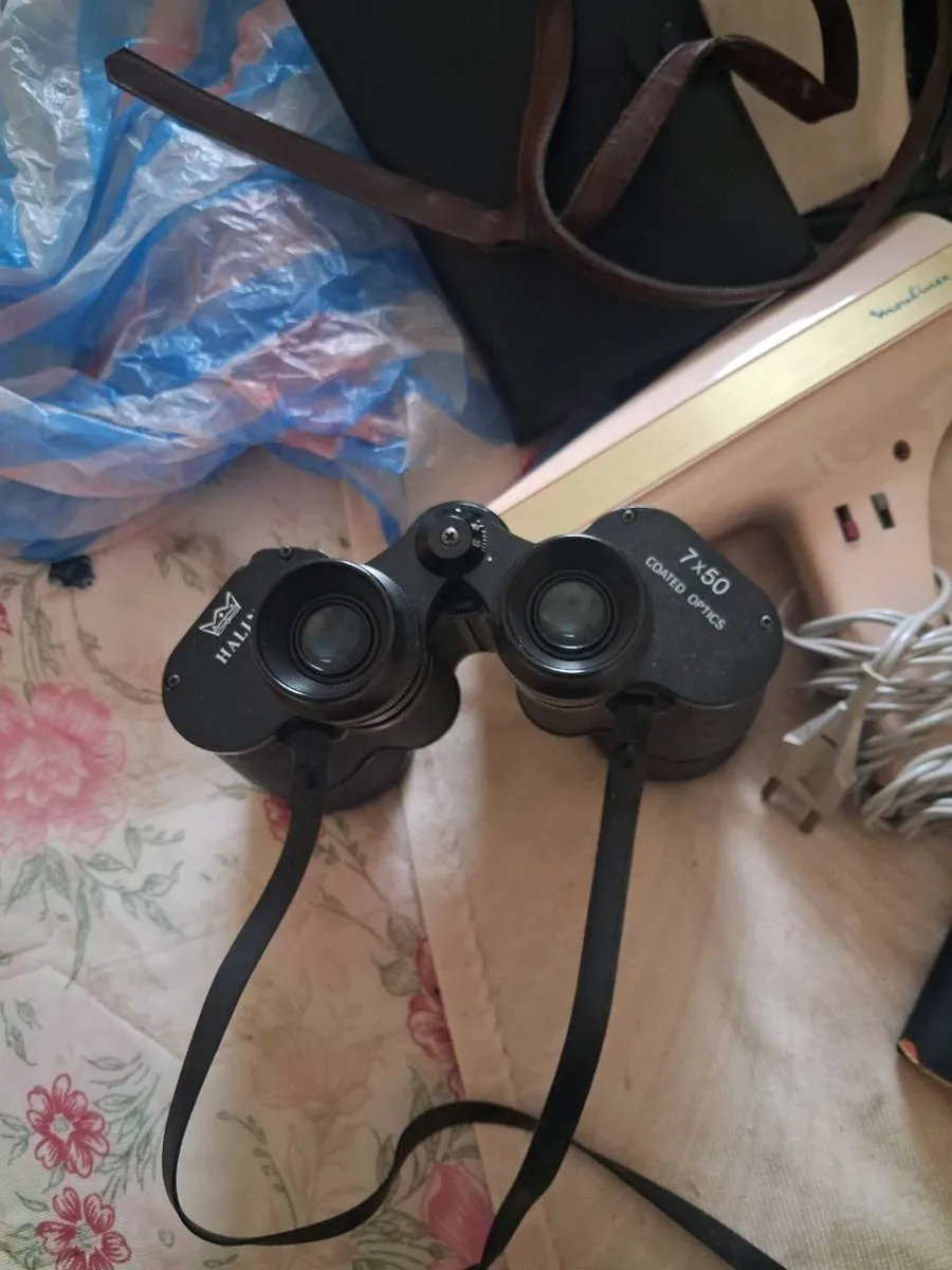 Vintage 1970's Halina 7x50 Binoculars - Image 2