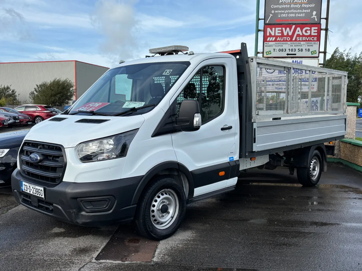 Ford Transit 2023 Dropside only 54k kms - Image 2