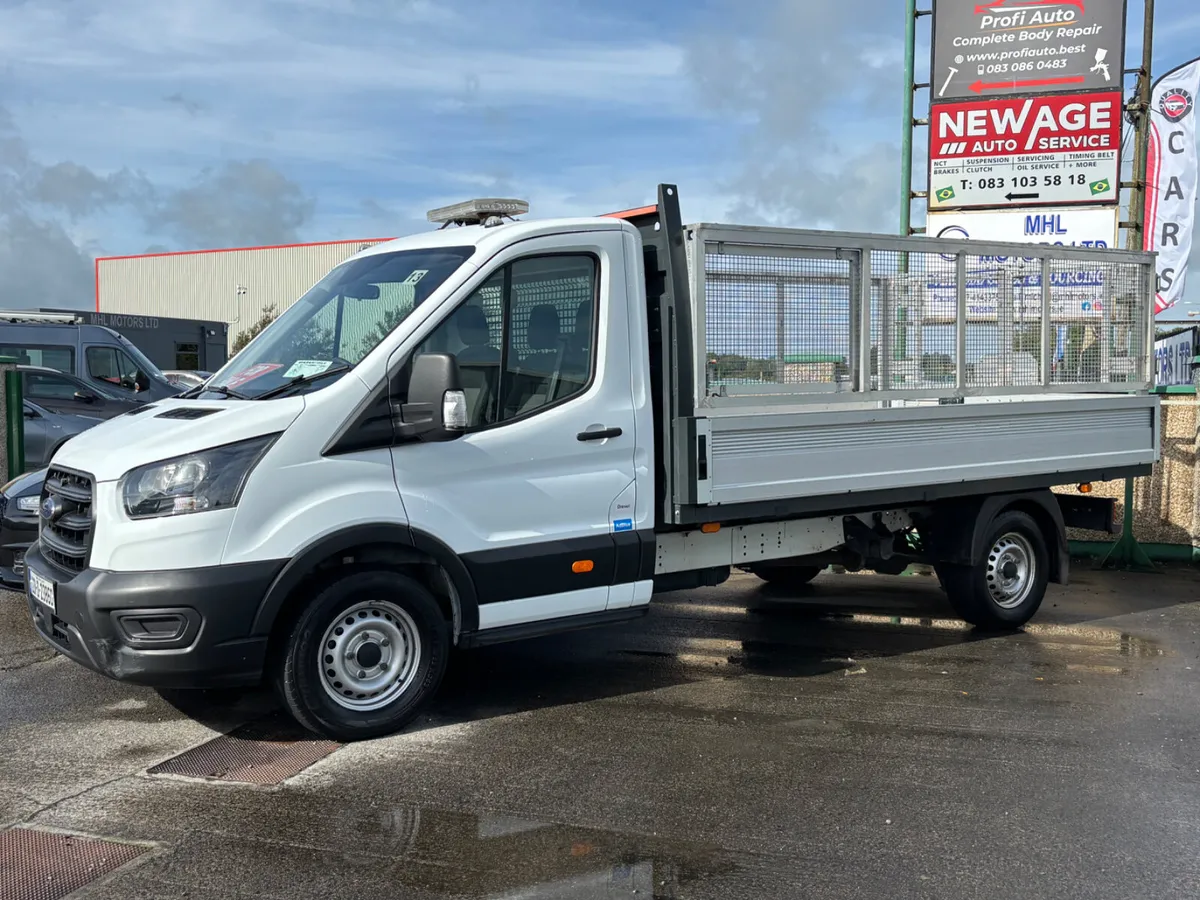 Ford Transit 2023 Dropside only 54k kms - Image 1