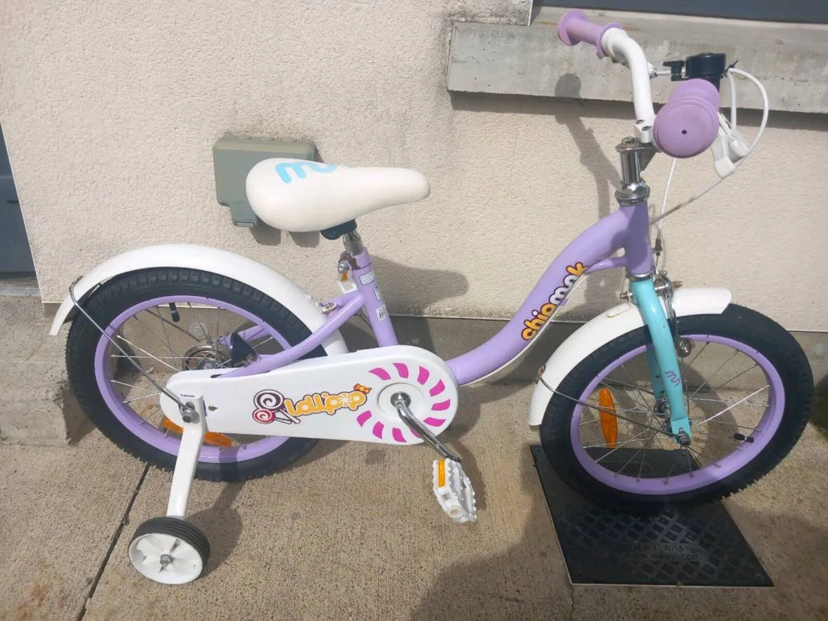 Kids chipmunk bike size 16 inch wheels - Image 1