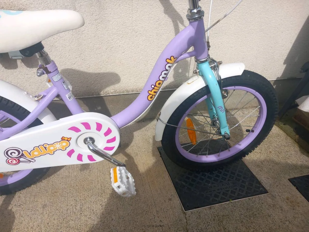 Kids chipmunk bike size 16 inch wheels - Image 3
