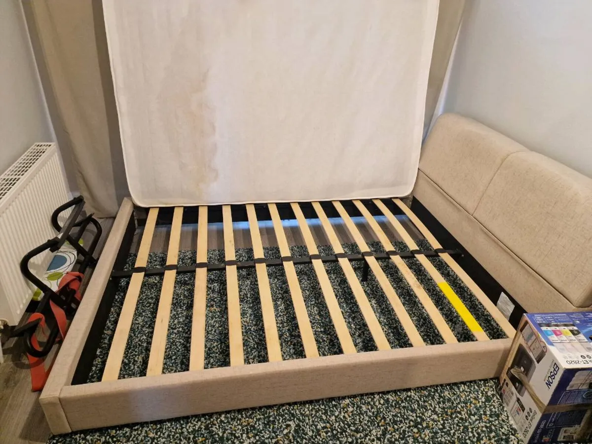 Free double bed frame + mattress - Image 3