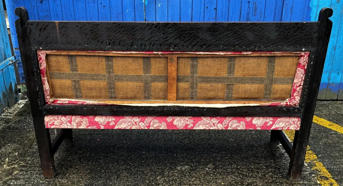 Upholstered Wooden Bench - Image 4