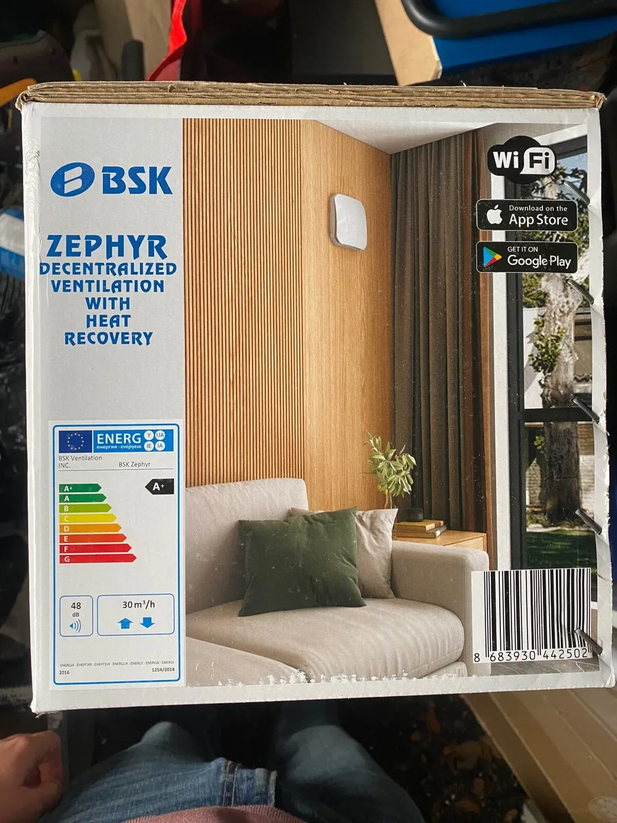 BSK Zephyr V2 Single-Room MVHR Heat Recovery Unit - Image 4