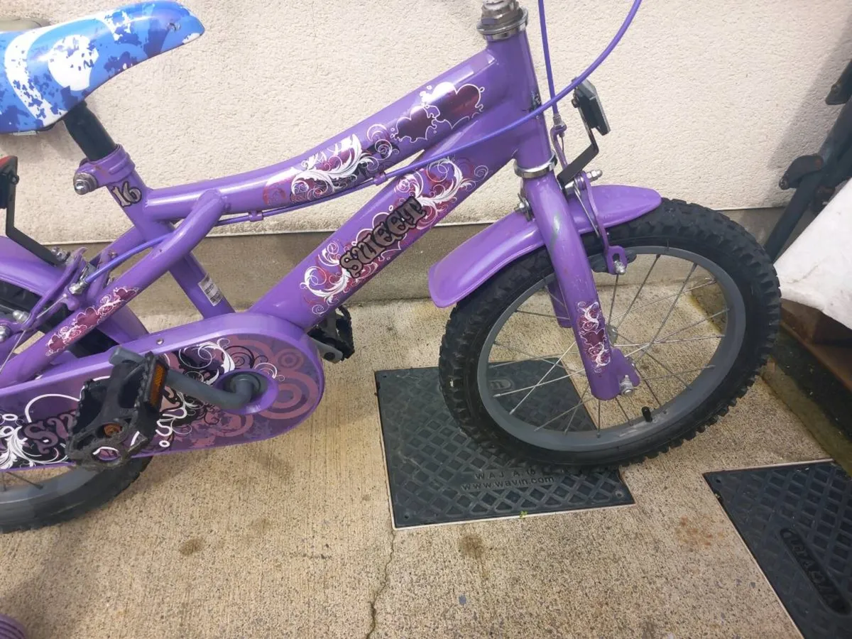 Kids sweet bike size 16 inch wheels - Image 3