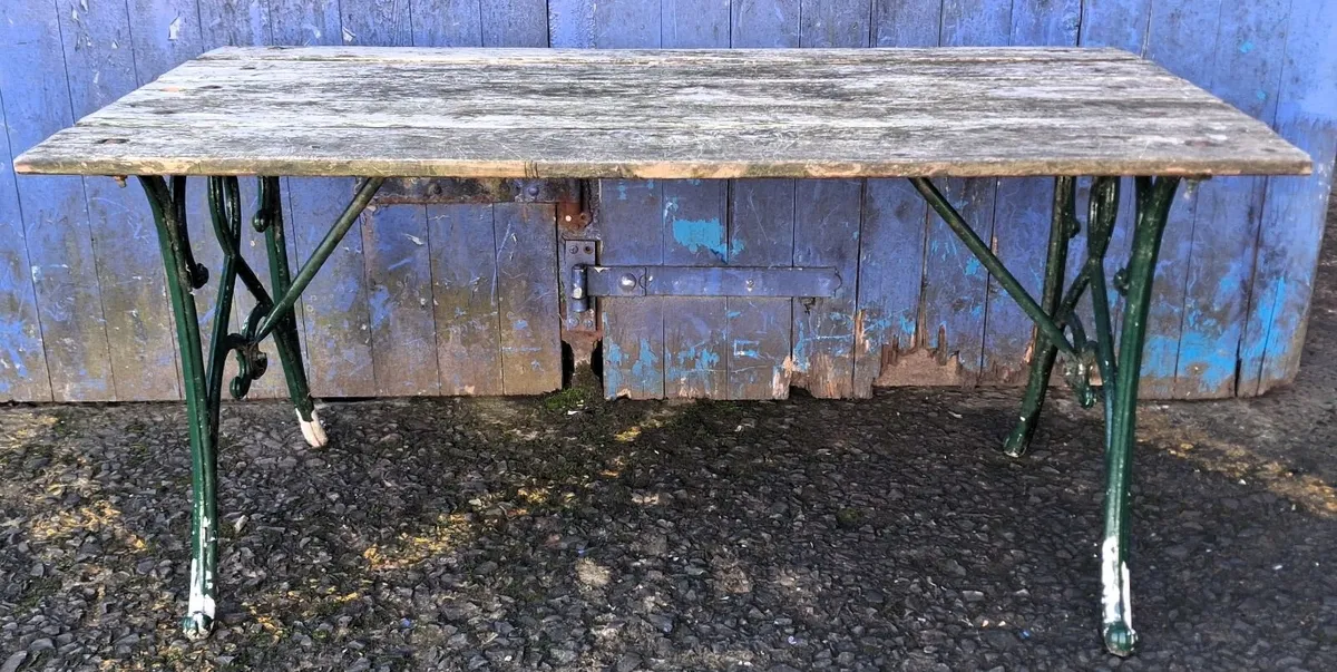 GARDEN TABLE, BENCH & CHAIR - Image 2
