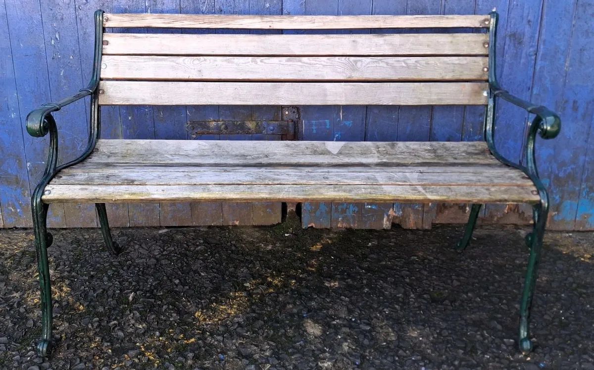 GARDEN TABLE, BENCH & CHAIR - Image 1