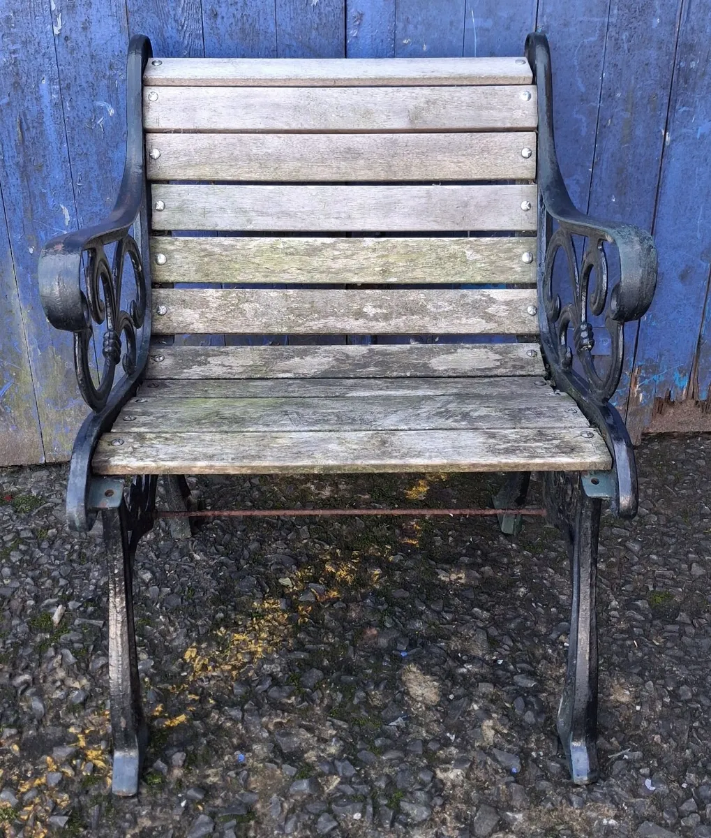 GARDEN TABLE, BENCH & CHAIR - Image 4