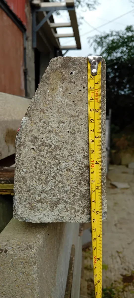 Concrete driveway kerbs