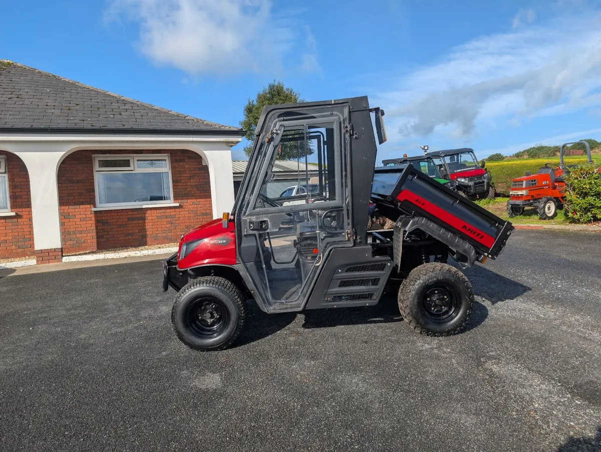 Kioti Mechron 2210 Diesel 4WD , Gator,Mule,UTV,RTV - Image 3