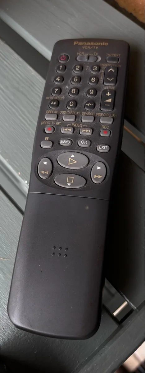 Panasonic tv/vcr remote control working - Image 1