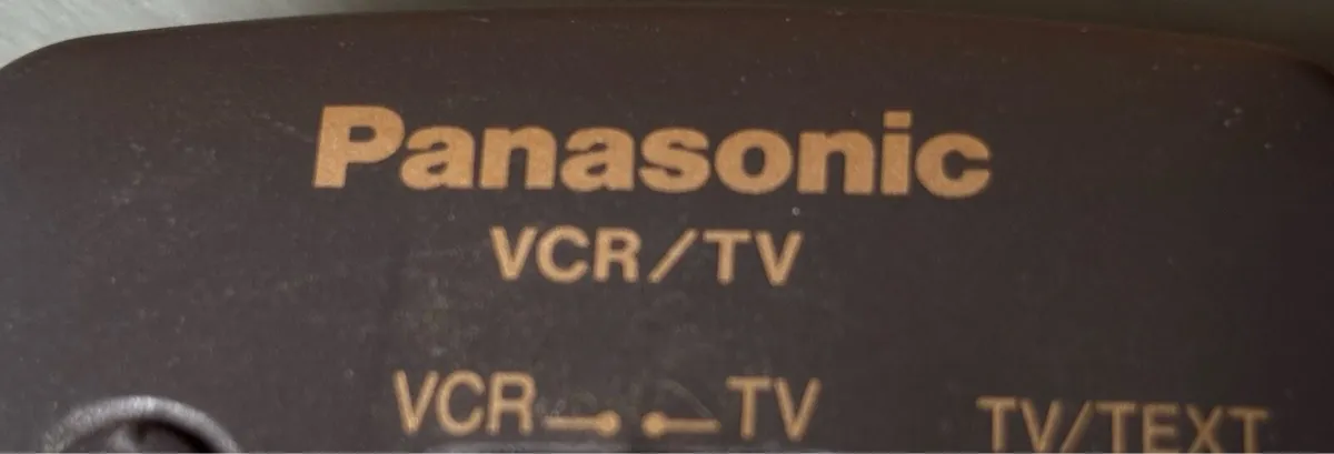 Panasonic tv/vcr remote control working - Image 4