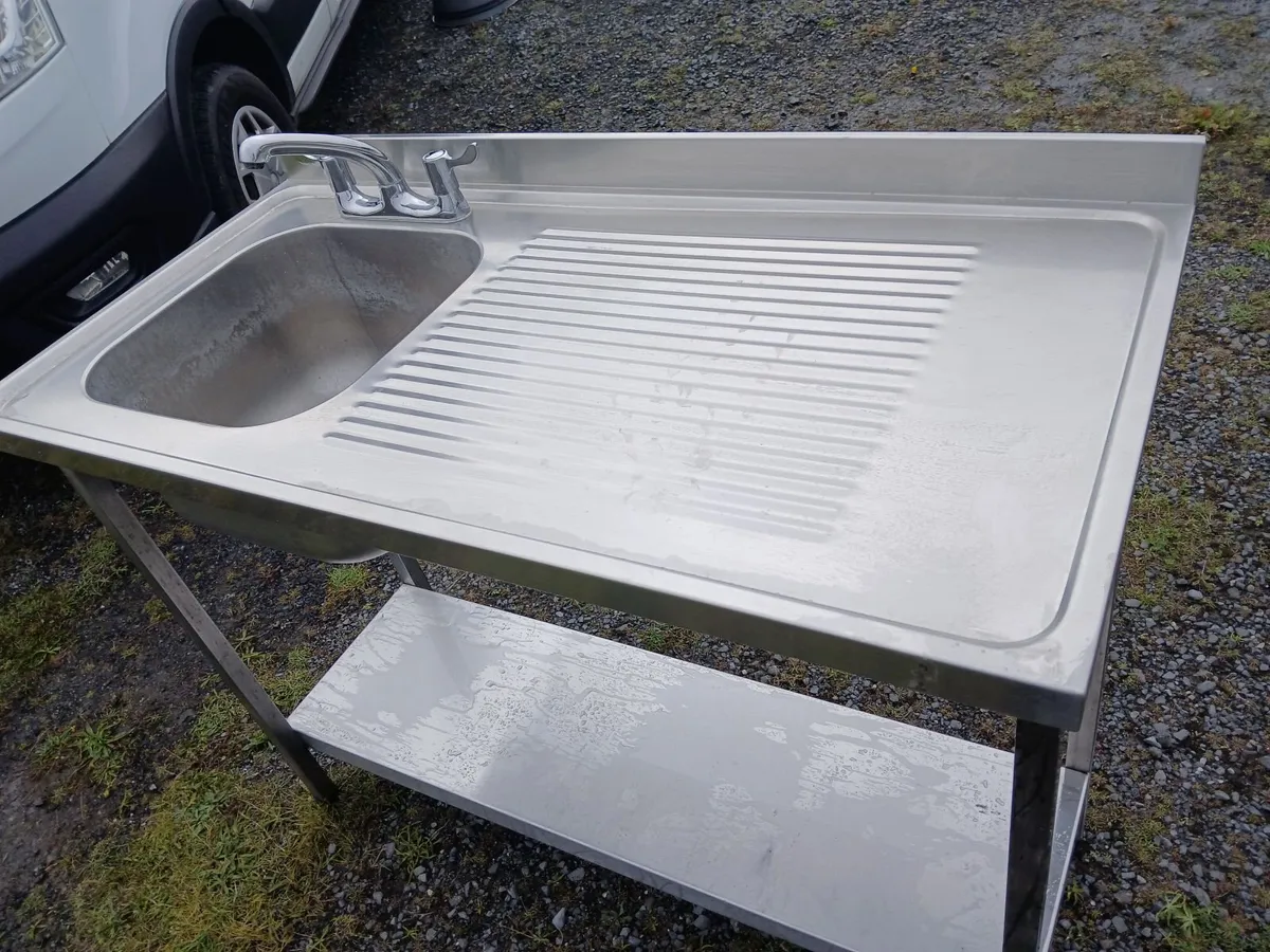Staneless steel cabbinet sink unit complete - Image 3