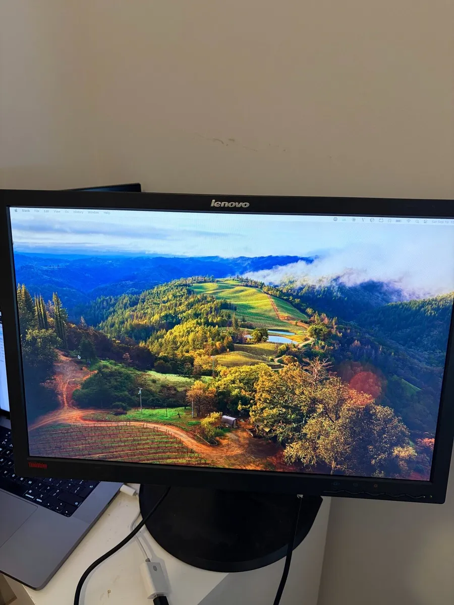 Lenovo Thinkvision 24” Monitor - Image 2
