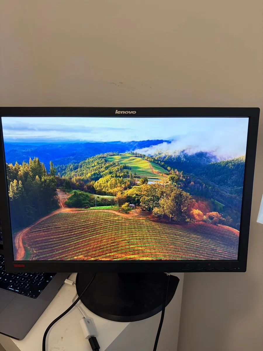 Lenovo Thinkvision 24” Monitor - Image 3