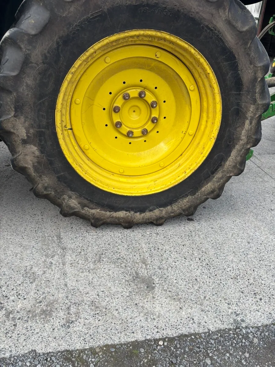 John Deere tyres and rims for sale - Image 1