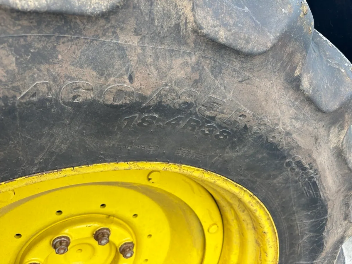 John Deere tyres and rims for sale - Image 3