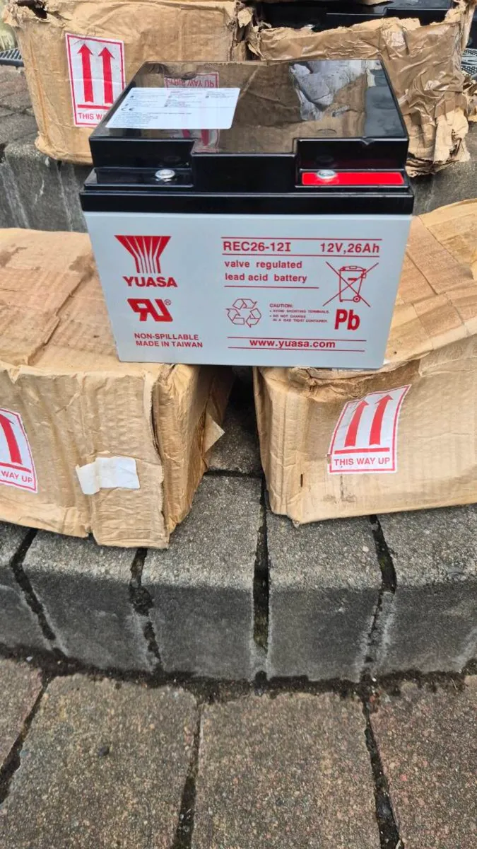 Yuasa REC26-12 agm vrla battery