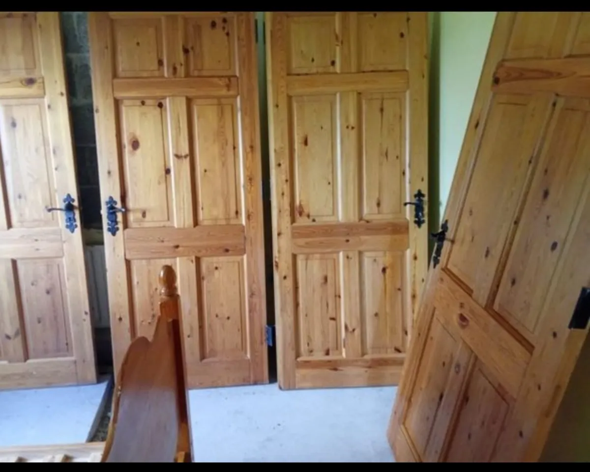 Solid Pine Doors x 5