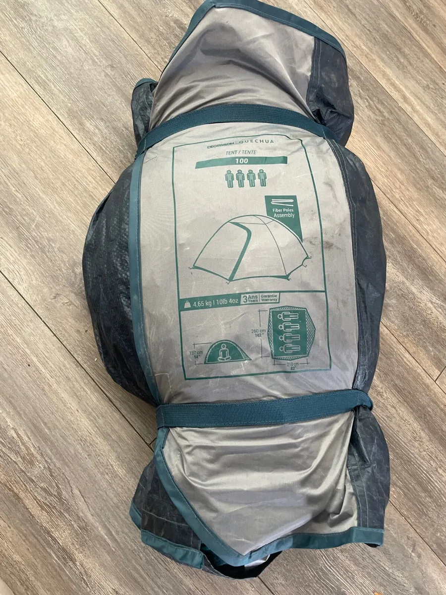 Decathlon 4 person tent - Image 1