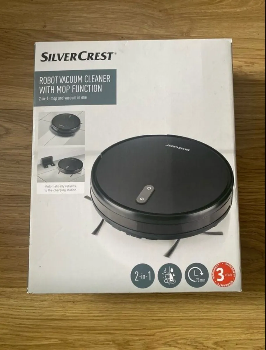 SilverCrest Robot Vacuum Cleaner with mop function