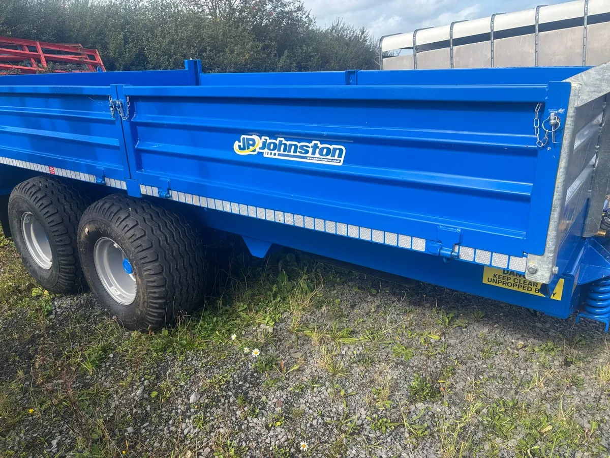 New Johnston 14x8 Multipurpose Tipping Trailer - Image 4