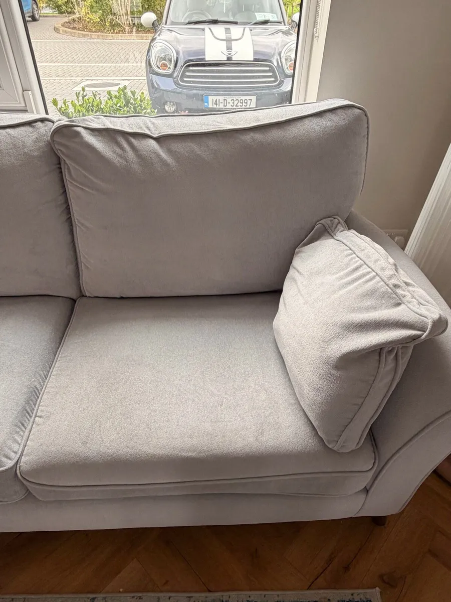 Three Seater Couch and Chair - Image 4