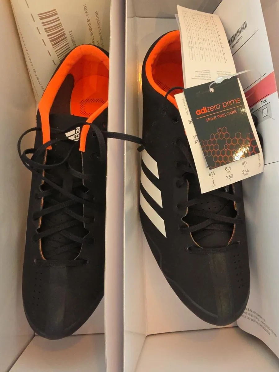 Adidas Adizero Prime Sprint Spikes – Brand New - Image 1