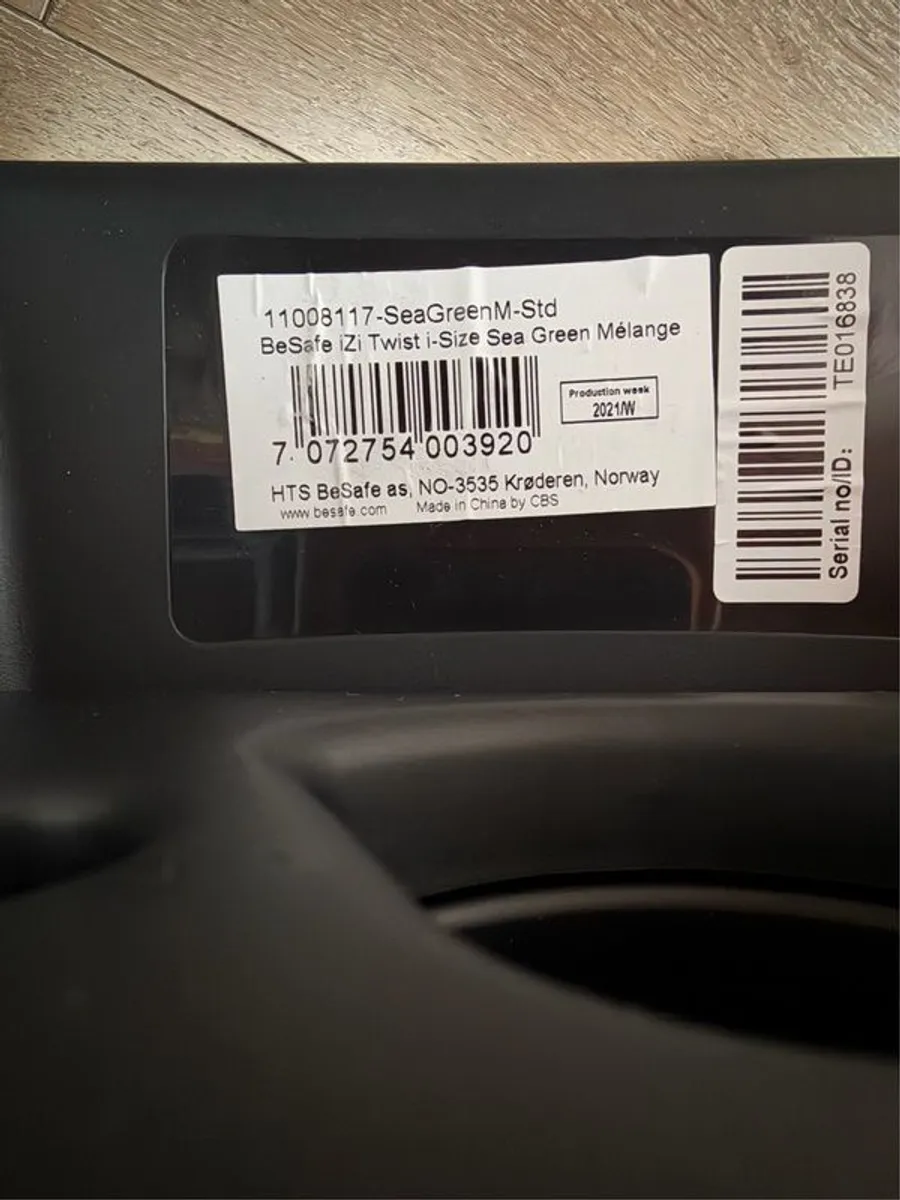 Car Seat BeSafe iZi Twist i-Size - Image 3