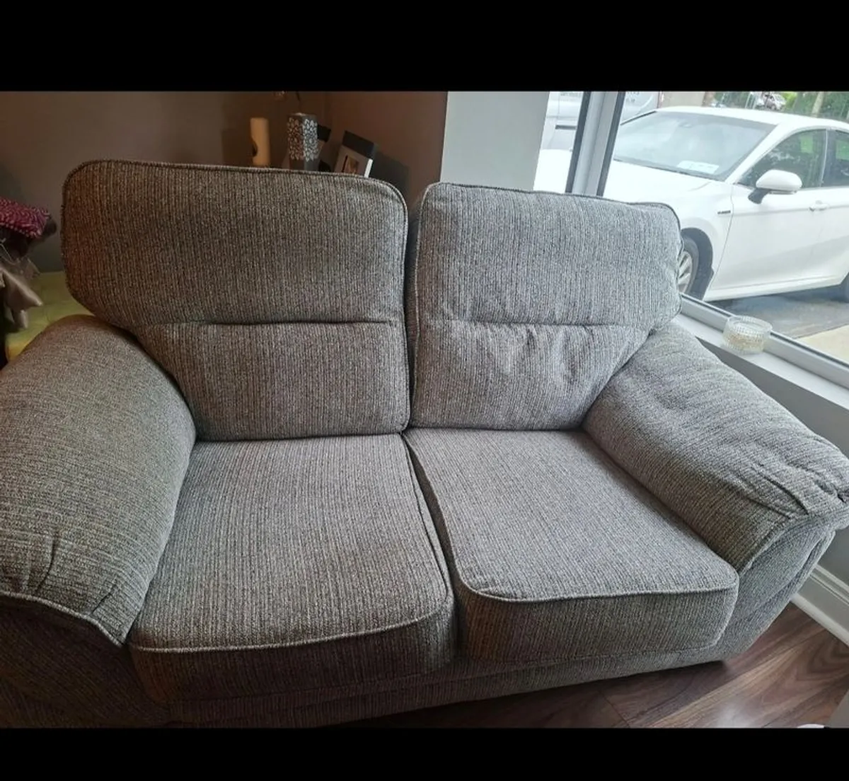 Large two seater sofa couch - Image 1