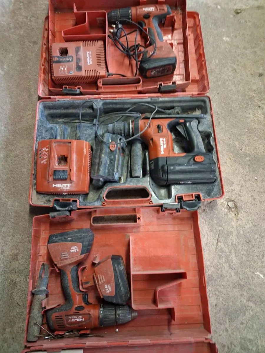 3 drills hilti - Image 1