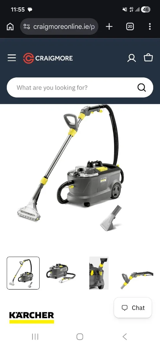 Wet vac karcher 10/1