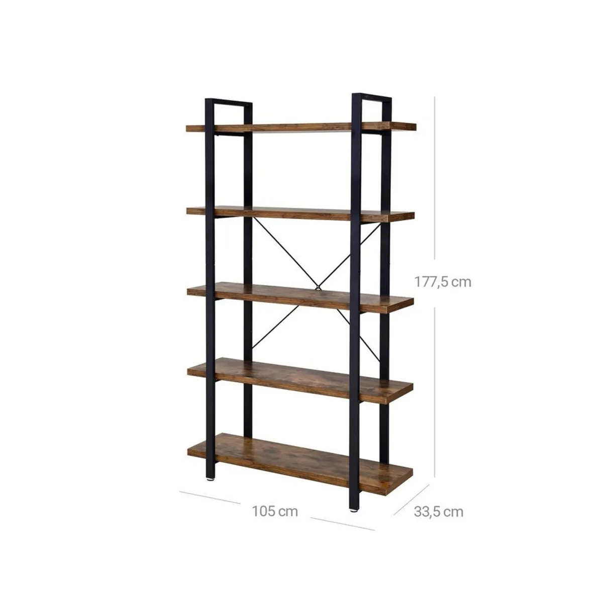 Industrial Stable Bookcase Storage Rack - FREE P&P - Image 4