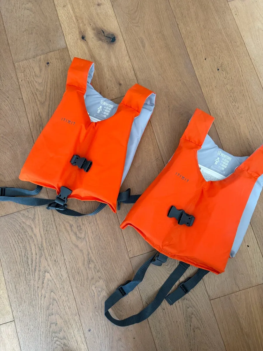 Kids life vests (free to collect)